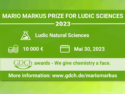 Call for Nominations: Prize for Ludic Sciences 2023