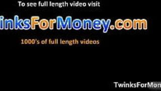 Super horny gay dudes have sex for cash gay porno porn video